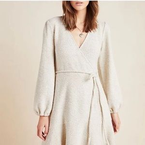 Anthropologie Diana Knit Fit and Flare Dress Size M